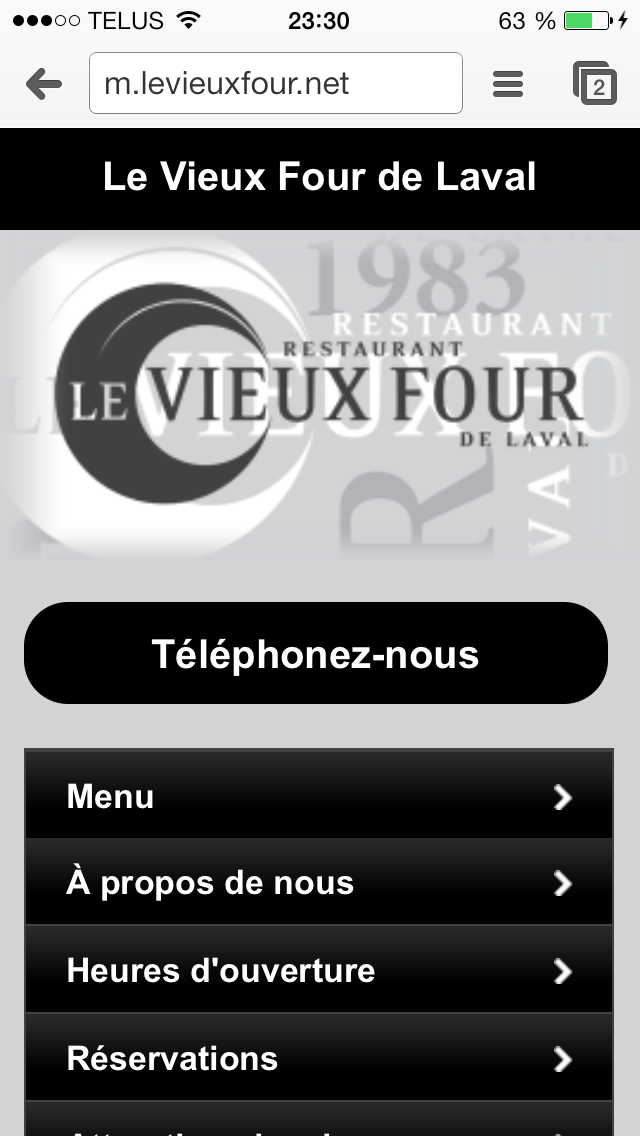 le vieux four mobile